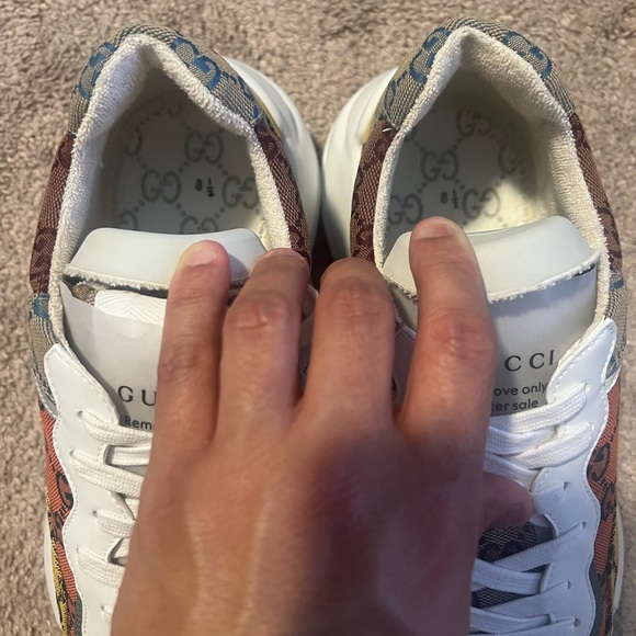 Gucci Rython GG Multi Color White NWT - Picture 15 of 15